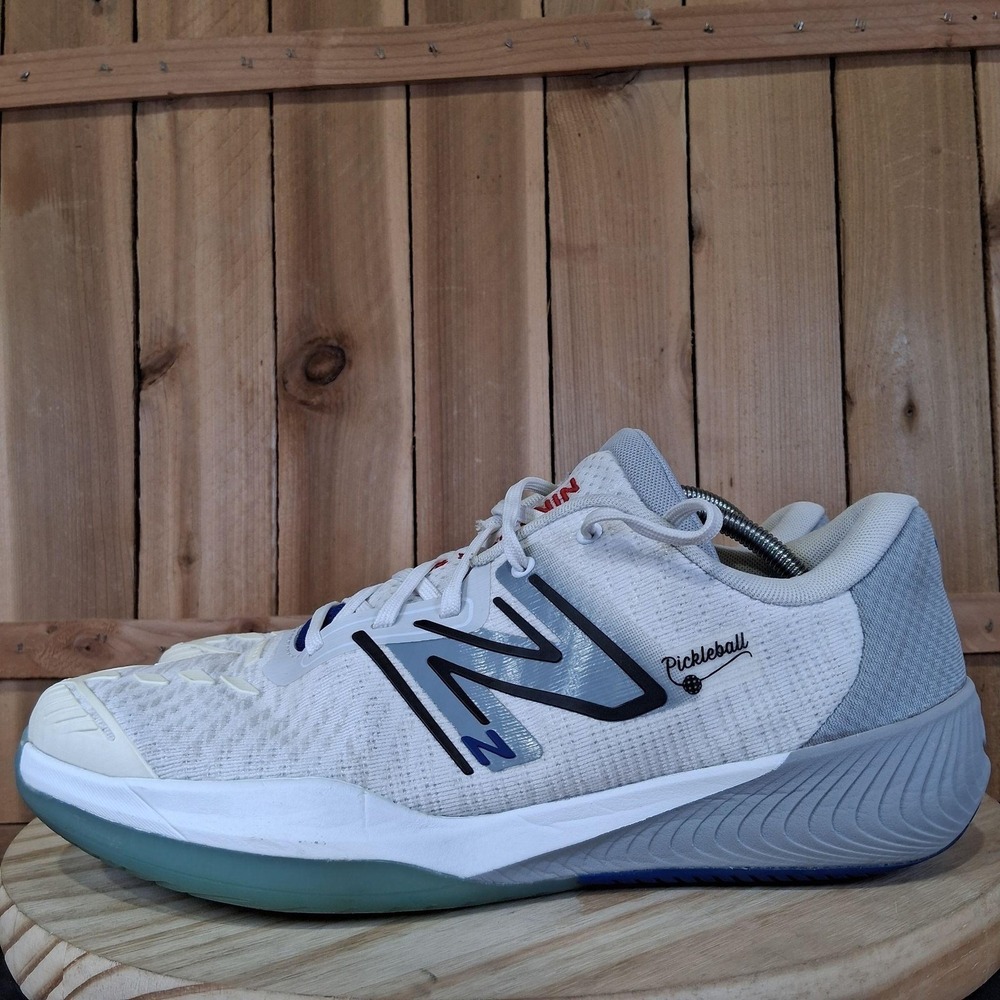 New Balance FuelCell 996v5 Pickleball Shoes Mens 12 White Court Tennis Sneakers